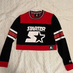 Starter crop top long sleeve